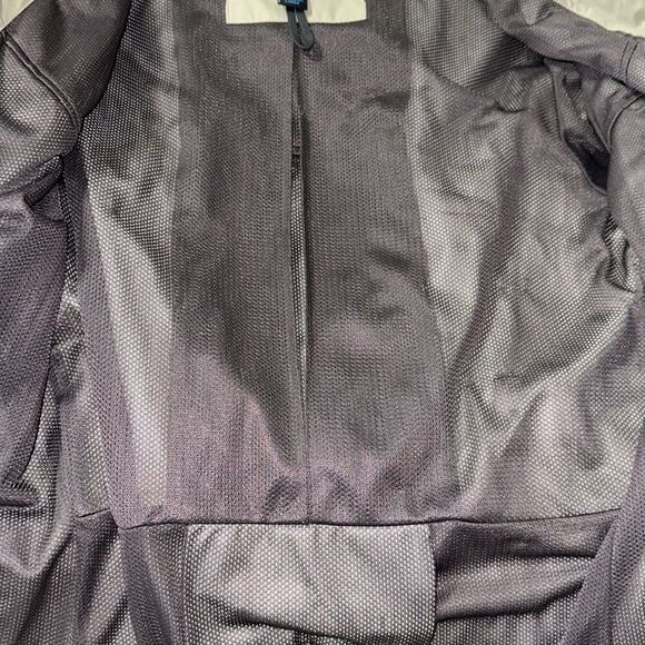 EMS L System Three Tan Lightweight Hooded Full Zip Rain Jacket - Picture 13 of 16